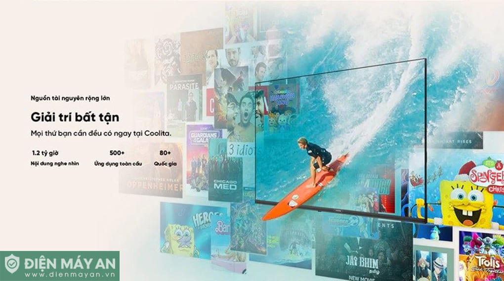 Smart Tivi Coocaa FHD 43 inch 43S3U+